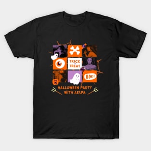 Halloween Party With Aespa T-Shirt